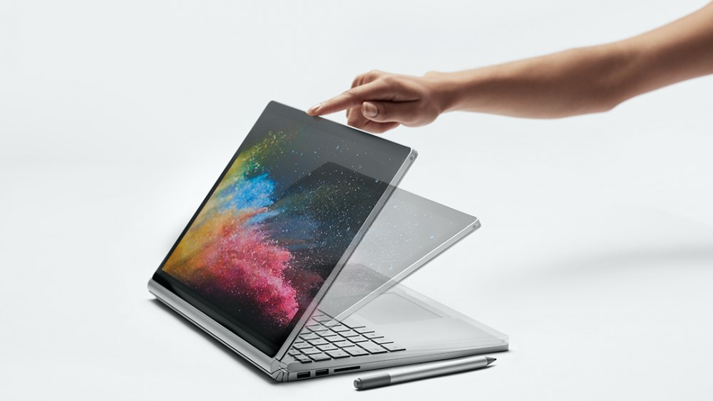 surface book 3 in motion