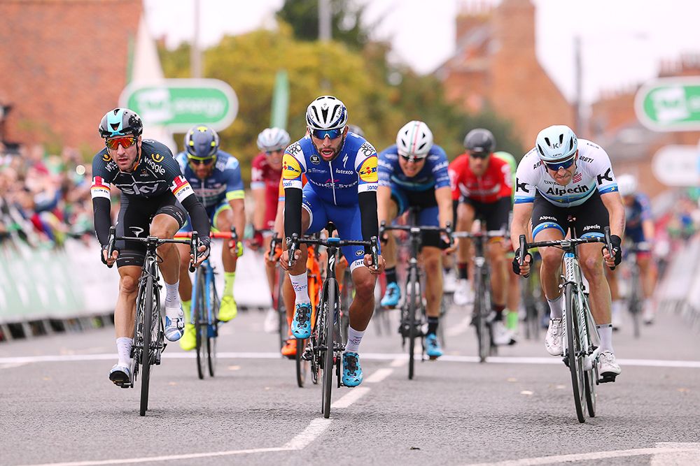 Fernando Gaviria wins stage 4 at the Tour of Britain