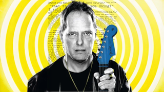 Stylised image of Richard Lloyd as he appeared in Guitar World magazine, December 2009