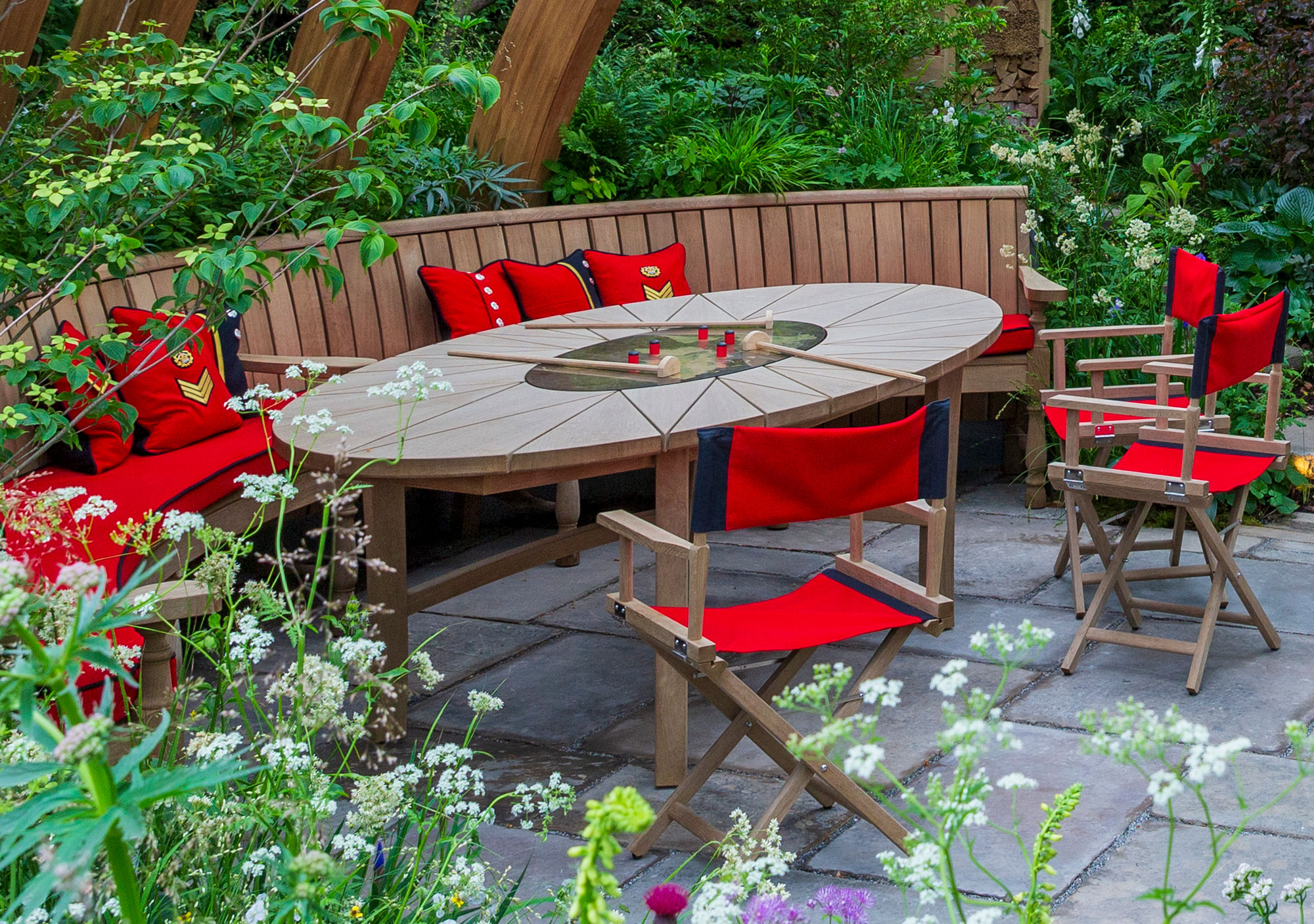 Chelsea Pensioners garden at RHS Chelsea Flower Show 2025