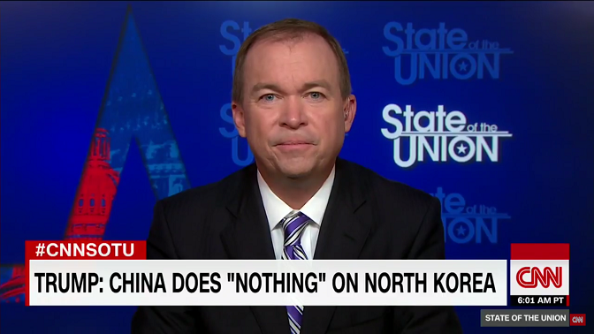 Mick Mulvaney on CNN