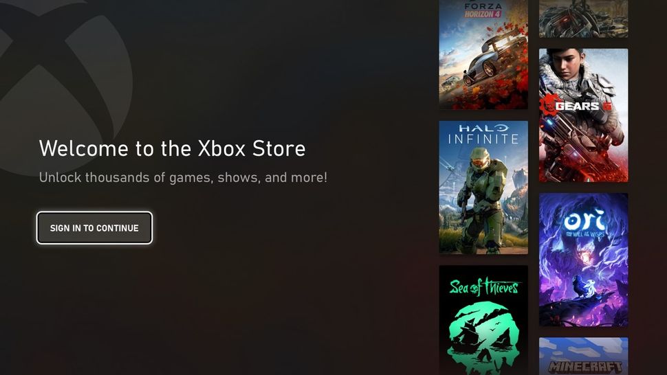 Xbox Series X UI preview Microsoft Store revamped with sleek new