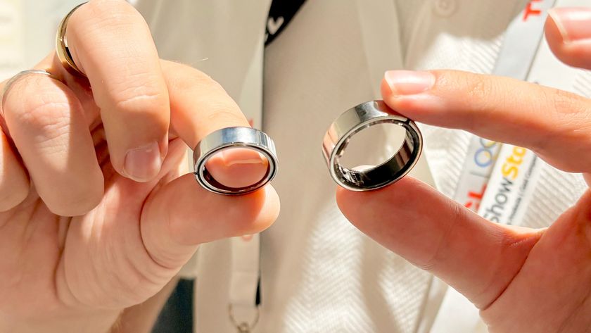 Close-up of the Circular Ring 3 Pro and Slim at the IFA show in Berlin, Germany