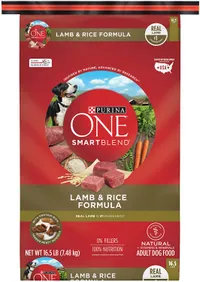 Purina ONE Natural SmartBlend Lamb &amp; Rice Formula Dry Dog Food
$62.88 at Chewy