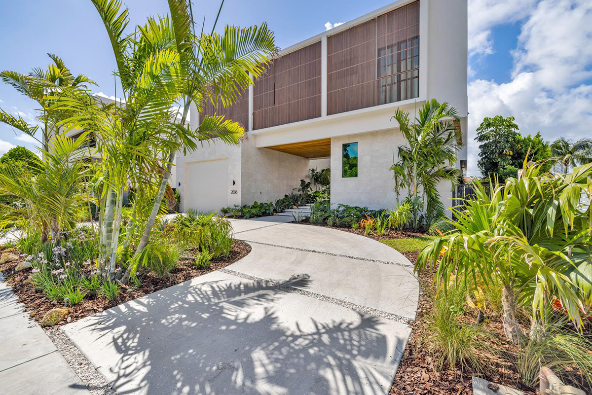 Miami home exterior