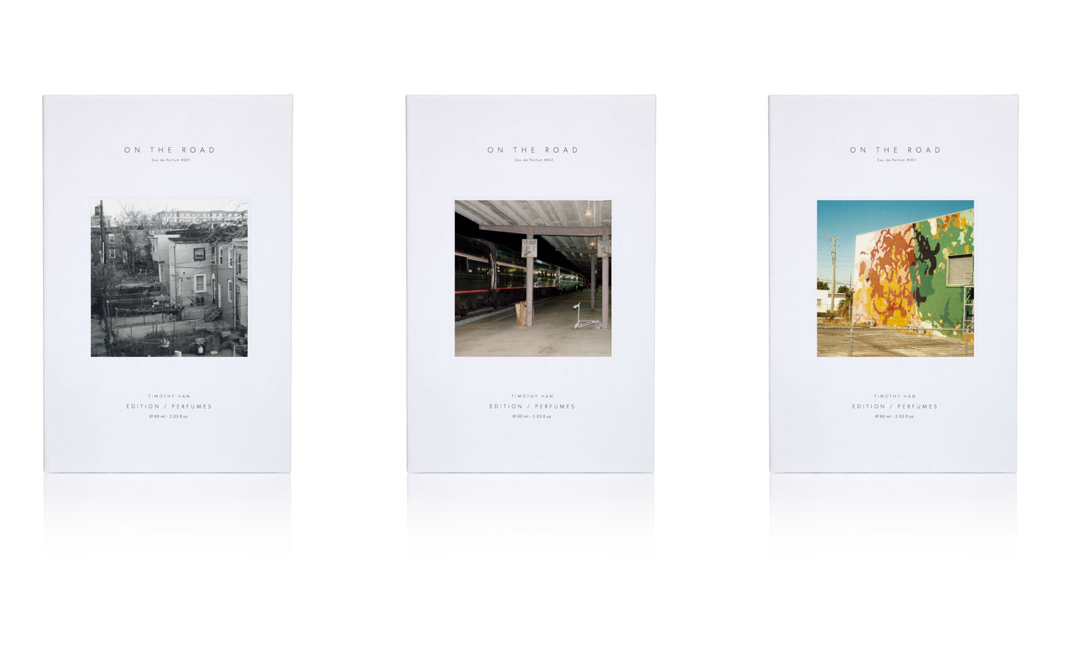Timothy Han's newest fragrance 'On the Road'