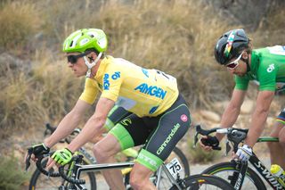Ben King and Peter Sagan on stage three of the 2016 Tour of California