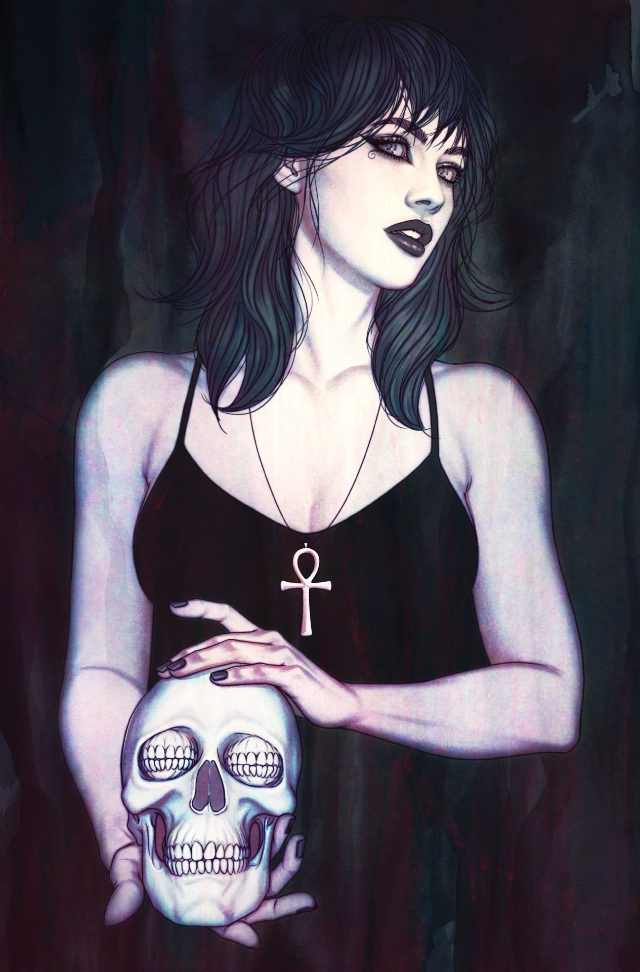 Death mini-print by Jenny Frisson