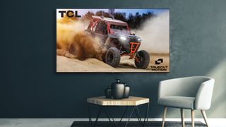 A TCL TV running TrueCut Motion