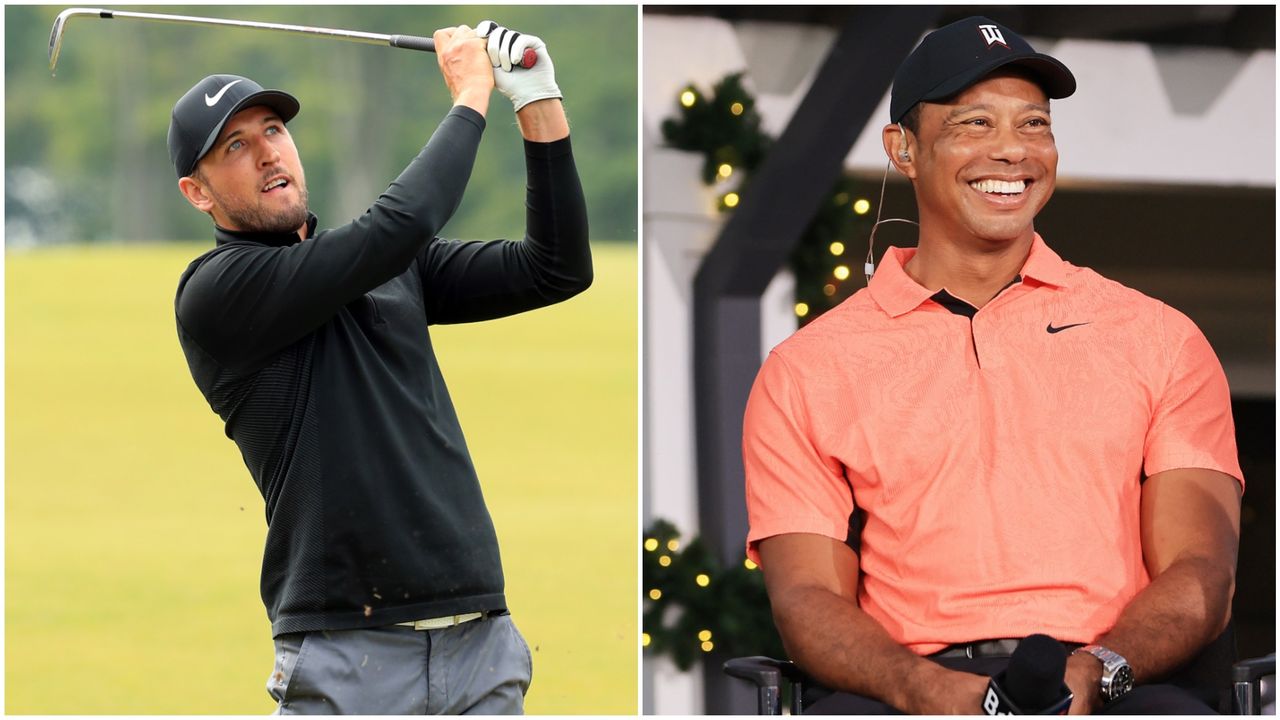 Harry Kane and Tiger Woods played golf together in the Bahamas