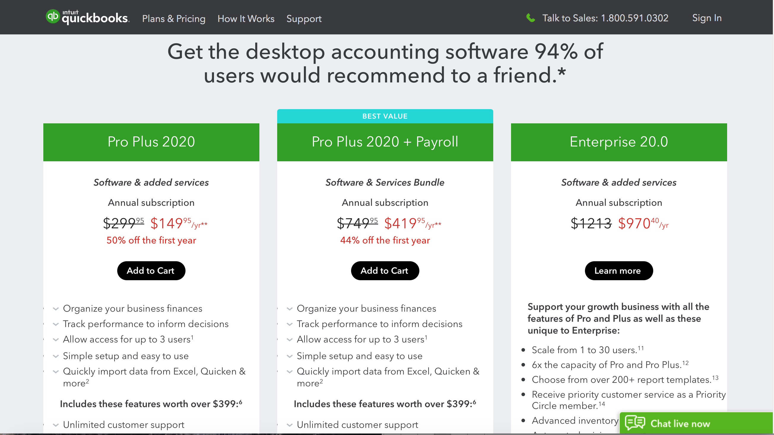 QuickBooks Desktop Pro