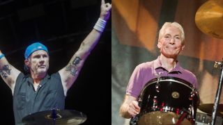 RHCP Chad Smith and The Rolling Stones' Charlie Watts