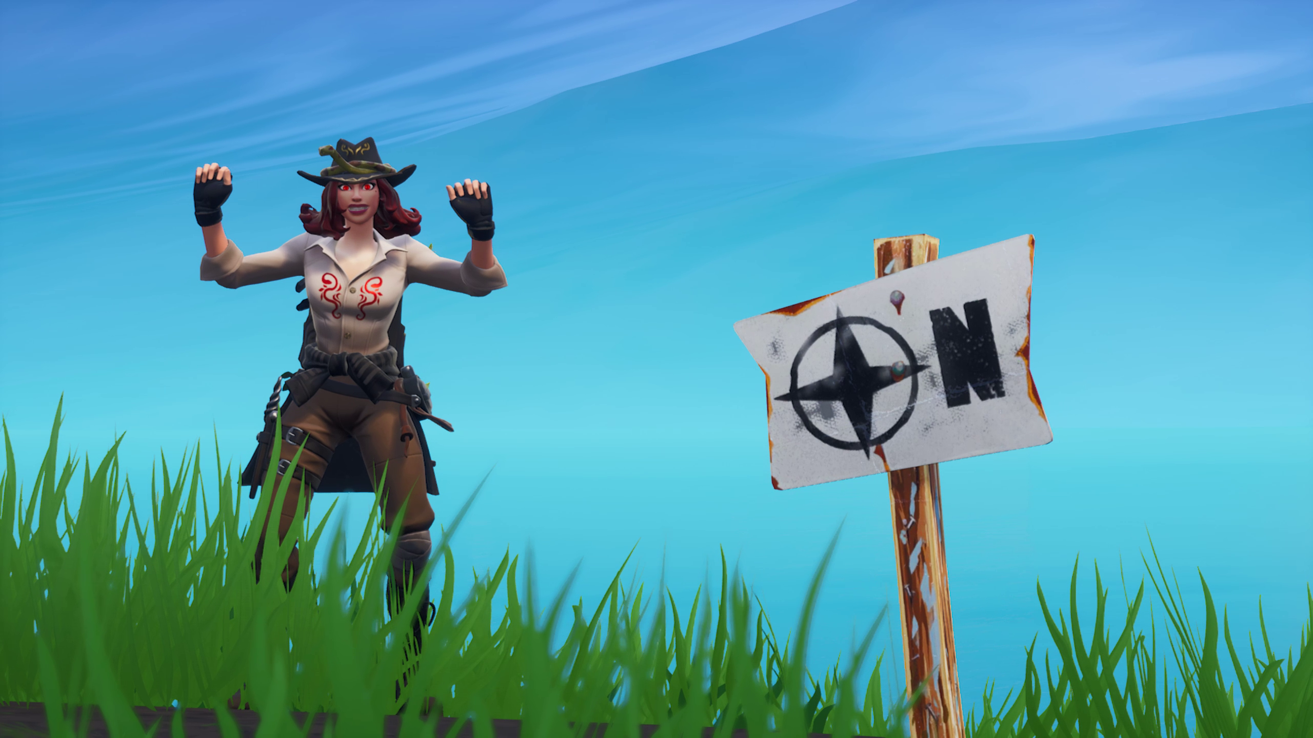  - fortnite visit north south east and west points of the island