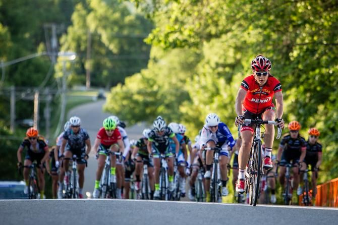 Olivia Dillon (Colavita) attacks as the women hit the final circuits