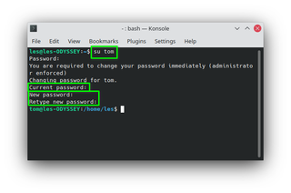 Change Passwords in Linux