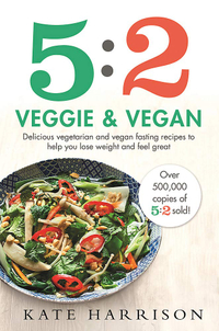 4. 5:2 Veggie and Vegan
RRP: £6.49
Looking to get a jump on your new diet and also make some changes to your eating habits? Then the 5:2 Veggie and Vegan cookbook is the one for you. It's packed with yummy, vegetable-based recipes, all calorie controlled so you can be sure that you're sticking to the diet.