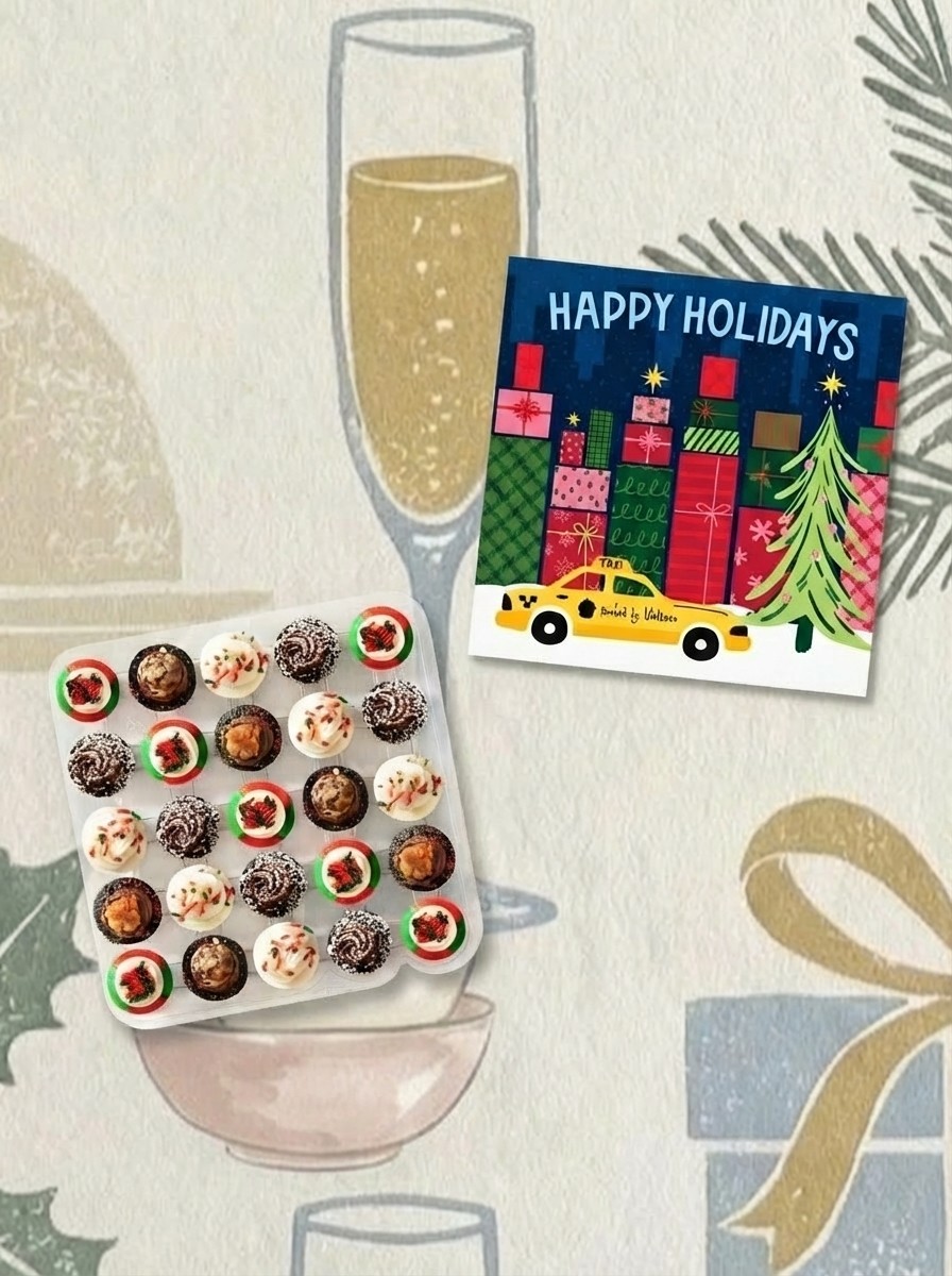 Christmas in New York Cupcakes 25-Pack