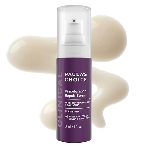 Paula's Choice Clinical Discoloration Repair Face Serum With Tranexamic Acid, Facial Serum for Stubborn Dark Spots, Post-Acne Marks &amp;amp; Sun Damage, Fragrance-Free, 1 Fl Oz