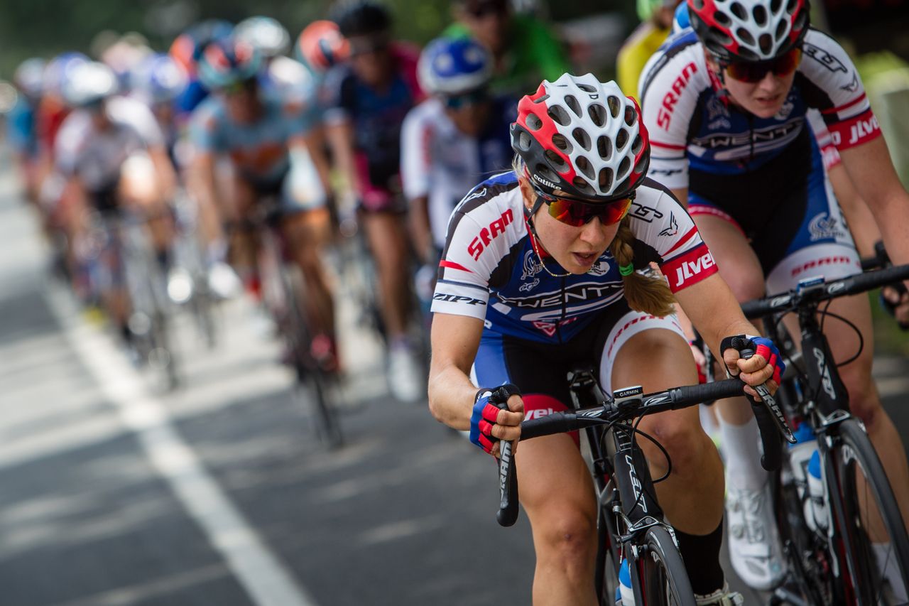 The Twenty16 Sho-Air team lead the bunch