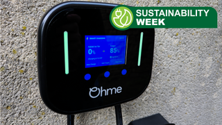 Ohme Home Pro attached to wall