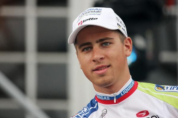 Slovakian champion Peter Sagan (Liquigas-Cannondale)