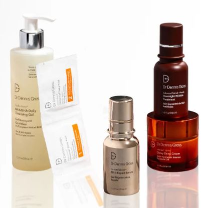 Dr. Dennis Gross skincare bottles