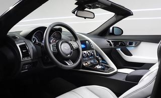 Inside view of Jaguar