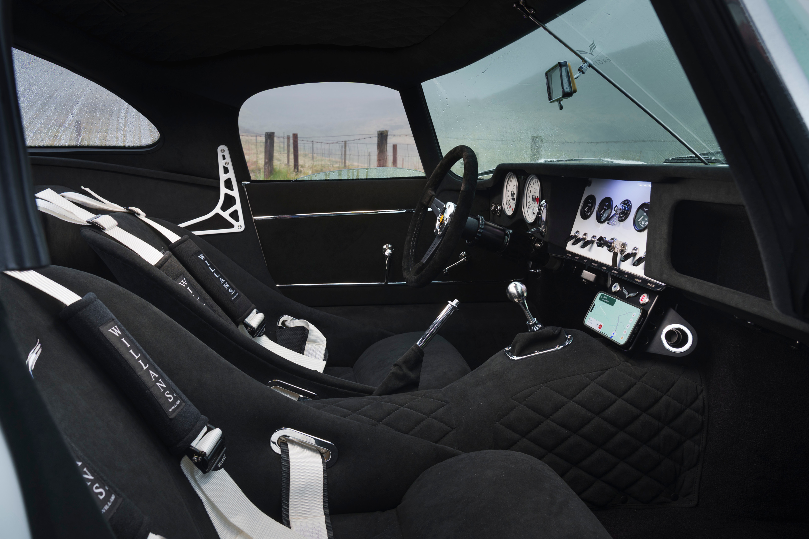 Interior of the Eagle Lightweight GTR
