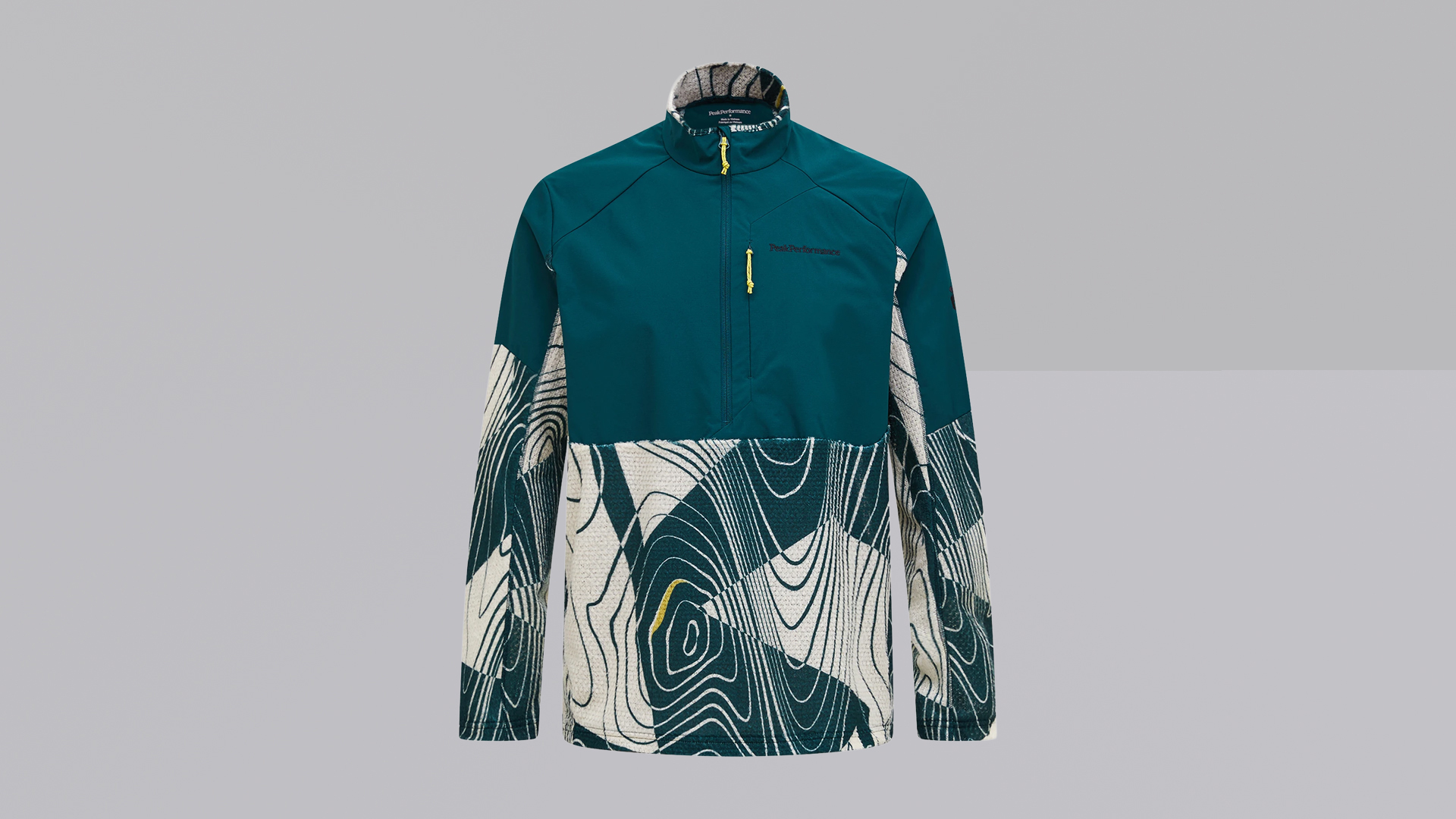 Peak Performance Freelight AOP Polartec Alpha Half Zip