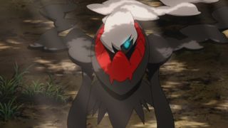 Darkrai in Pokemon: The Rise Of Darkrai.