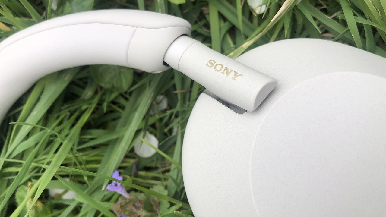 Sony WH-1000XM5 sat on grass