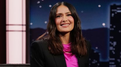 salma hayek on jimmy kimmel