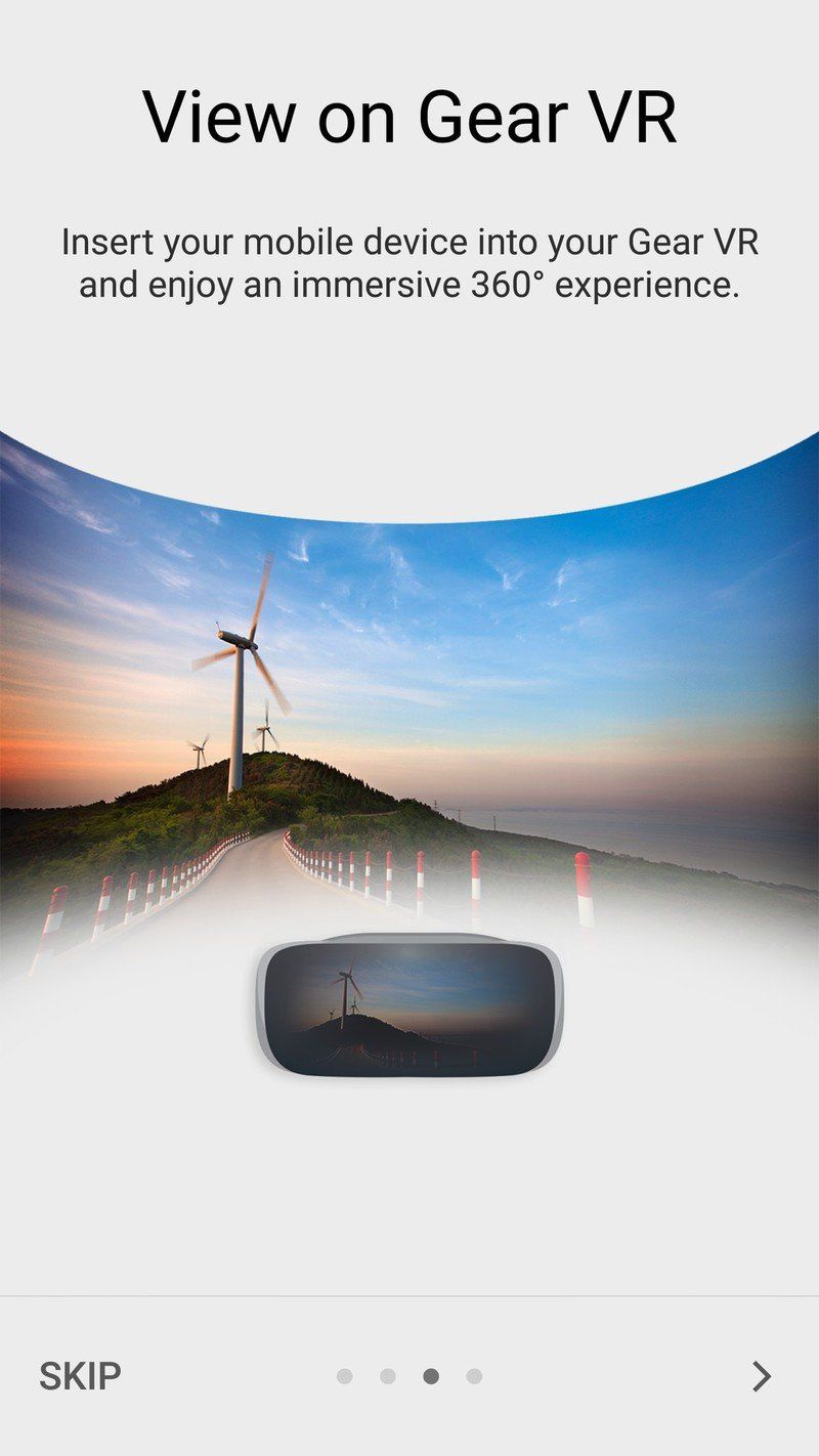 Samsung Gear 360 app