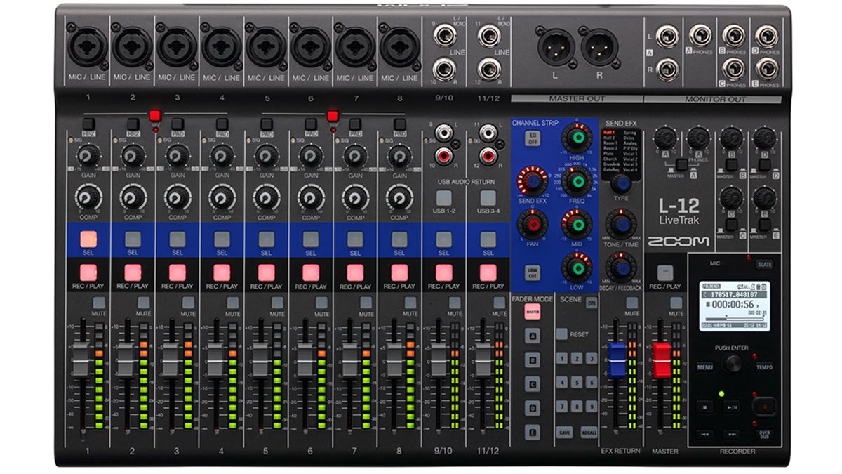 Zoom LiveTrak L-12