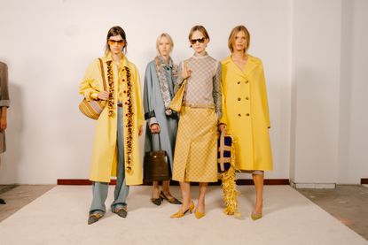 Tory Burch S/S 2027 runway show at New York Fashion Week