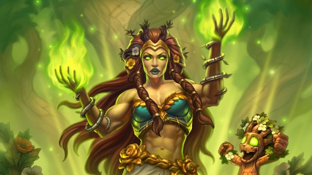 Hearthstone's Titans expansion features a brand new type of legendary card