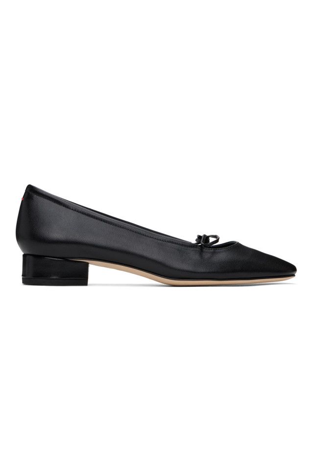 Black Darya Ballerina Flats