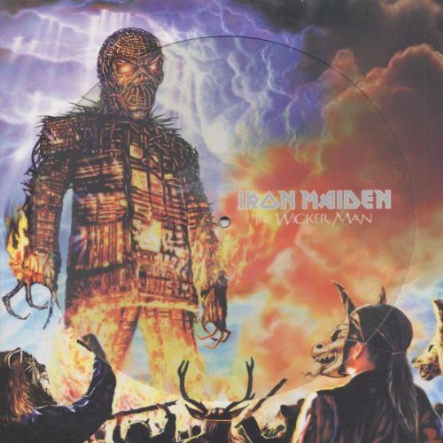 Iron Maiden The Wicker Man cover