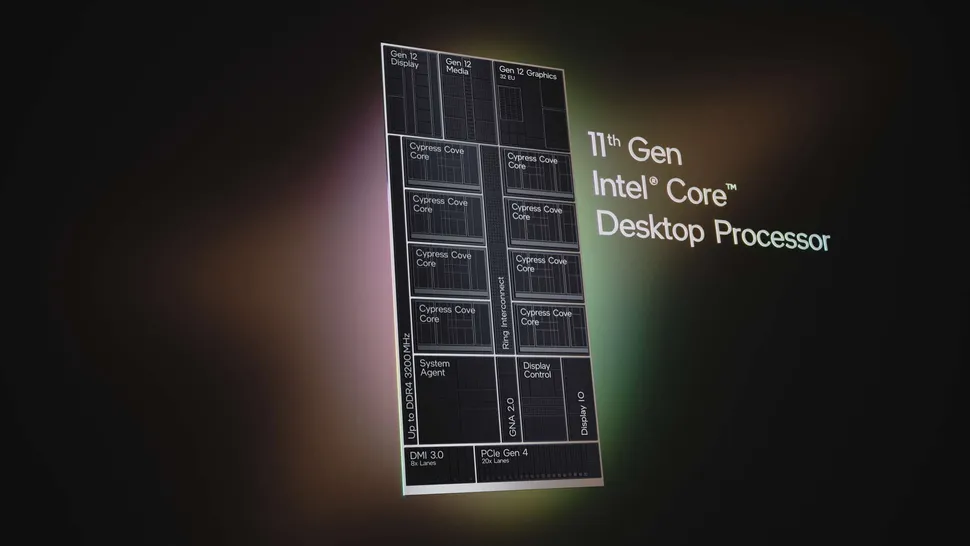 Схема архитектуры Intel Rocket Lake