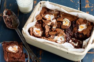 Creme Egg brownies