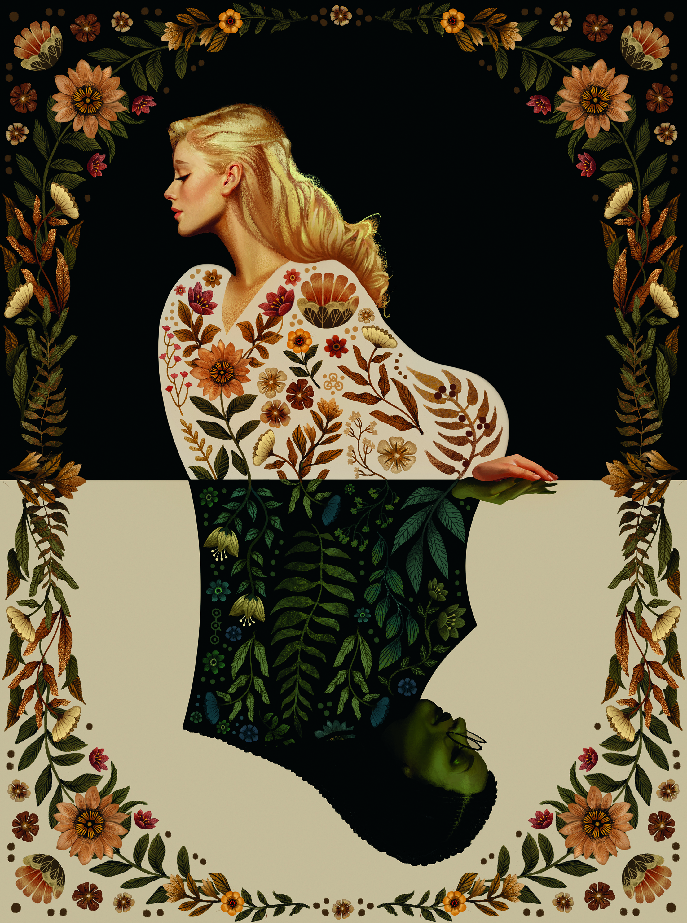 Slavic folklore-inspired art