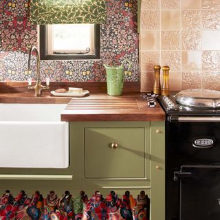 colourful country kitchen