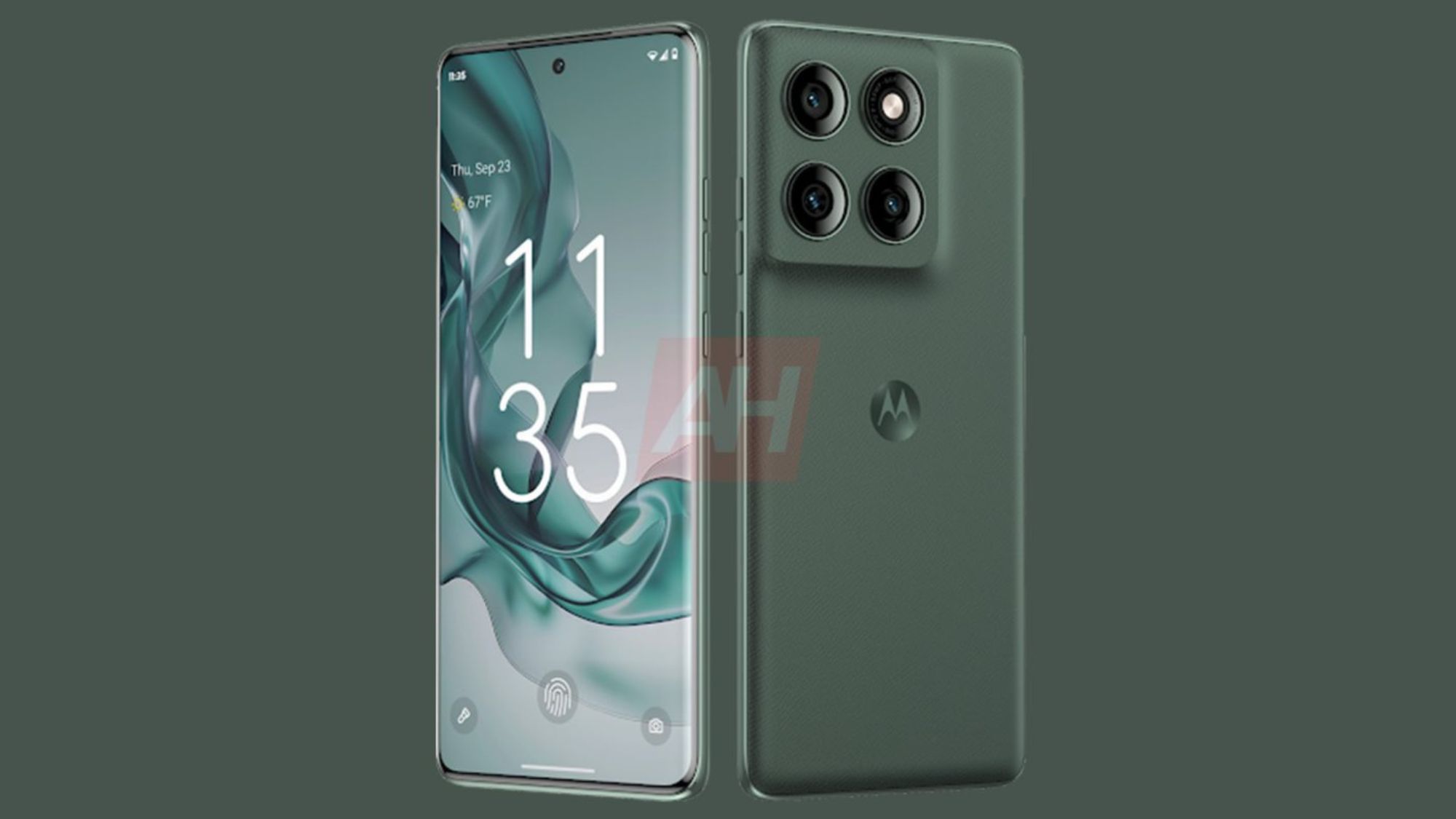 Moto Edge 70 leaked render