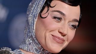 SANTA MONICA, CALIFORNIA - APRIL 05: Katy Perry attends the 11th Breakthrough Prize Ceremony at Barker Hangar on April 05, 2025 in Santa Monica, California. 