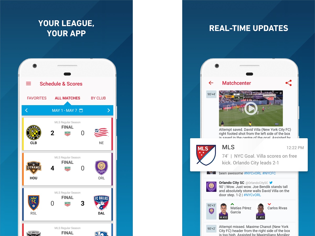 MLS (Android, iOS: Free)