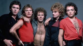 A group shot of Loverboy in 1981