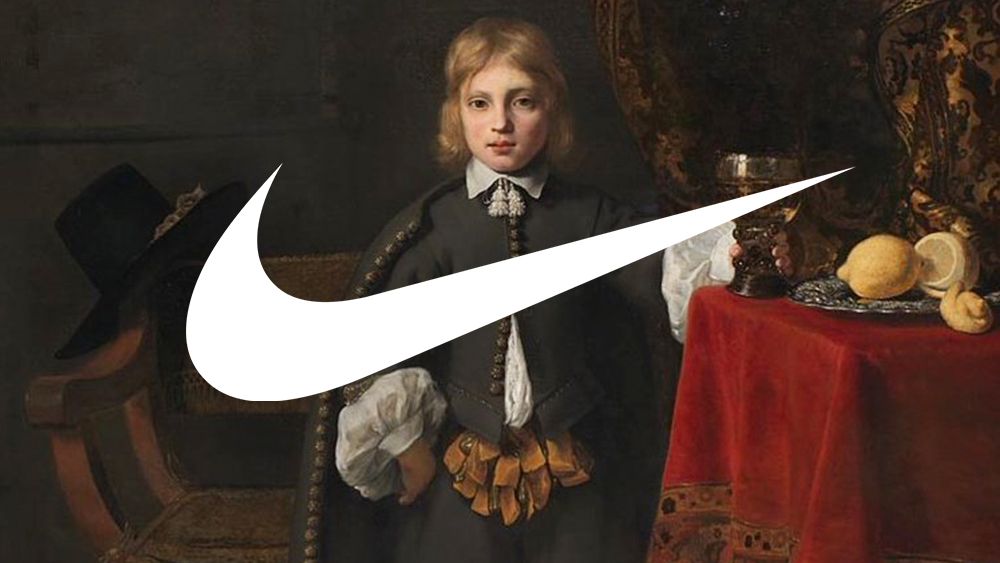 Painting hot sale nike swoosh