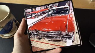 The Honor Magic V5 smartphone. 