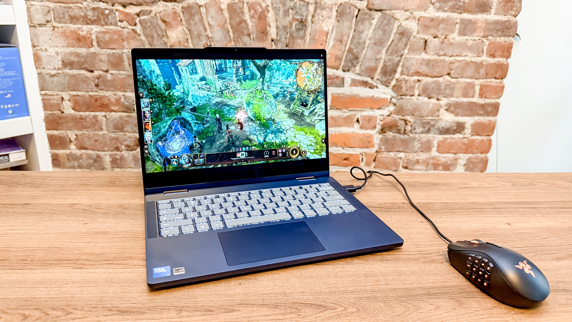 Gaming on the Lenovo Chromebook Plus 2-in-1 Gen 10 via GeForce Now