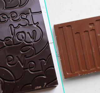 Designers don’t do chocolate by halves – get them this typographic treat